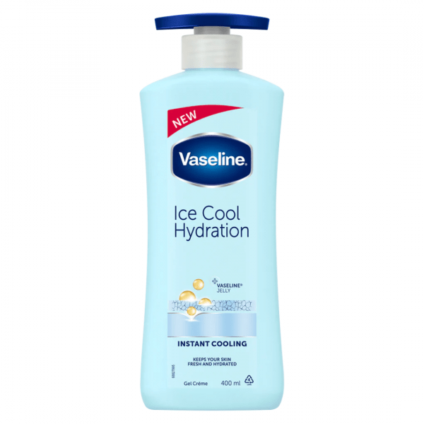 Vaseline Ice Cool Hydration Gel Cream 400ml