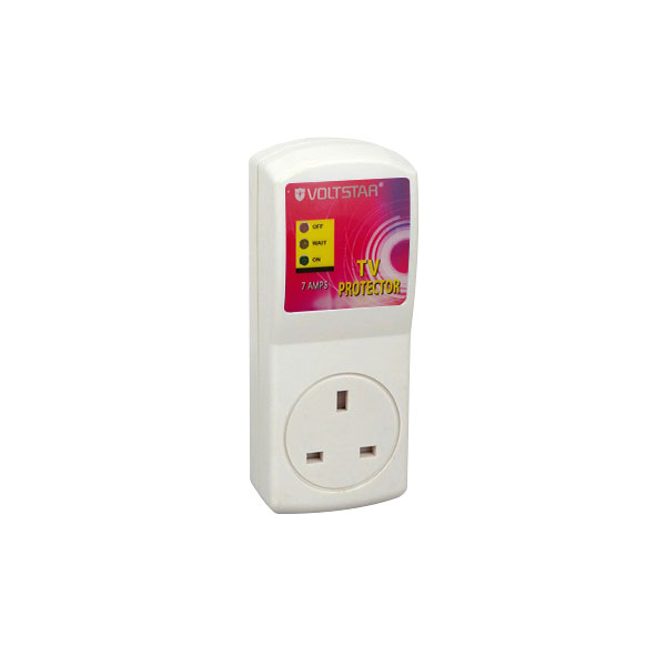 Voltage Protector or Surge Protector for TV, Computer and electronic Equipment