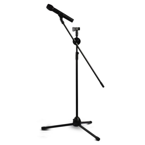 Floor Microphone Mic Stand, Adjustable Microphone Tripod Stage Stand