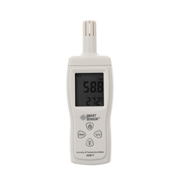 Humidity & Temperature (Hygrometer) Meter - Smart Sensor AS817