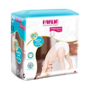 Farlin Premium Disposable Diaper Pants XL 22Pcs in a pack