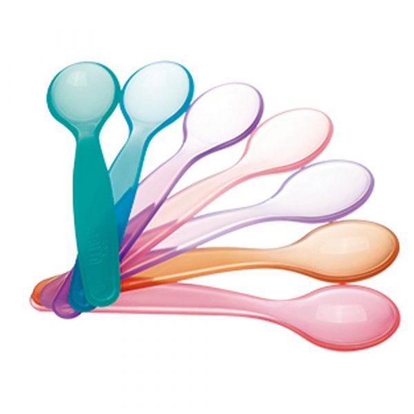 Farlin Rainbow Baby Spoon Set 4M+