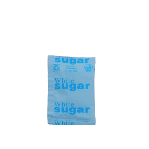White Sugar Sachet 7g in a Small Pack