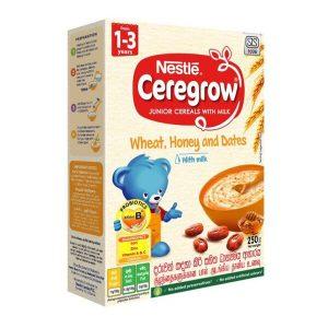 Nestle Ceregrow Cereal Wheat, Honey & Dates 225g