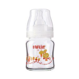 Farlin Wide Neck Glass Baby Bottle 120ml
