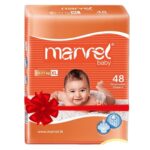 Marvel Baby Diapers Extra Large 48pcs