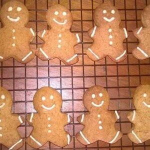 2 x Gingerbread Men Cookies