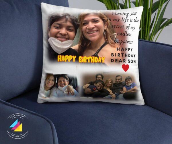 Personalized Cushion with Images