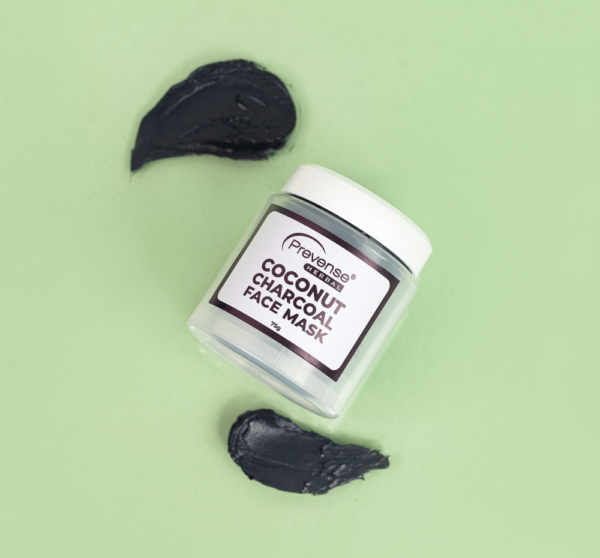 Prevense Coconut Charcoal Face Mask 75g