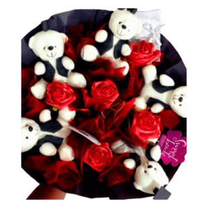 5 Teddy 5 Rose graduation