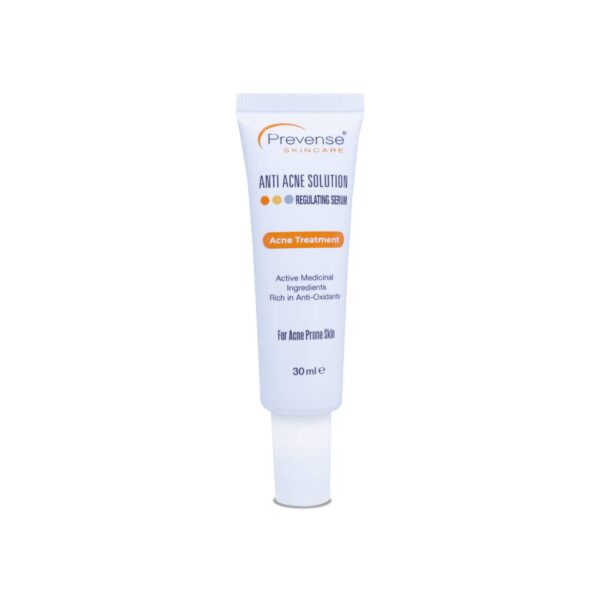 Prevense Anti Acne Solution Regulating Face Serum Acne Treatment For Acne Prone Skin 30 ml in a tube