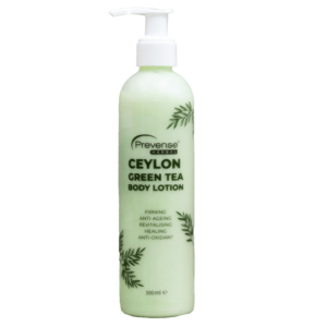 Prevense Ceylon Green Tea Body Lotion 300ml in a bottle