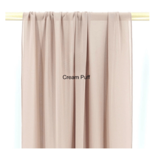 an image of a Cream Puff colour shawl