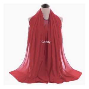 an image of a Candy Red colour shawl