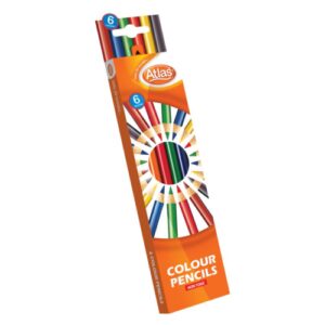 Atlas Colour Pencils 6 Set