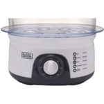 Black + Decker 775W 10L 3-Tier Food Steamer (HS6000-B5) (1)
