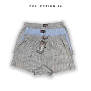 ROUGH Men's Boxer Shorts 3in1 Pack | S079 | Collection 46 - XL