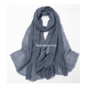 image of a Deep Bluish Gray shawl