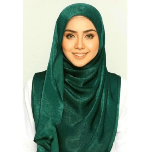 an image of a Emerald colour shawl