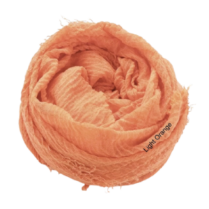 an image of a Light Orange colour shawl