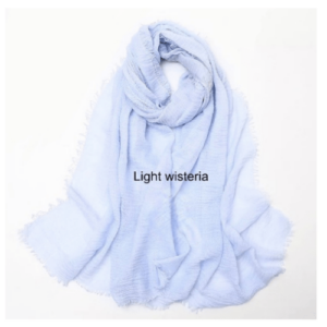 an image of a Light Wisteria Shawl