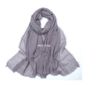 an image of a Mink Gray shawl