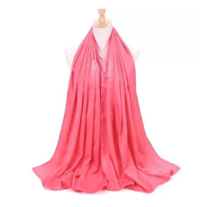 an image of a Punch Pink colour shawl