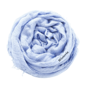 an image of a Wisteria Blue colour shawl