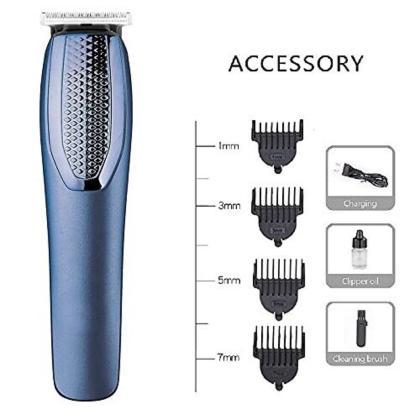 Metaverse presents HTC Professional hair cutting machine hair cutting  trimmer , Trimmer For Men,Trimer and Beard Shaver with 4 Trimming Clips or  Combs, 45 Min Cordless Use, Trimer for men's (Black)