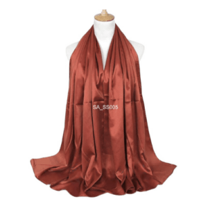 an image of a Brick colour shawl