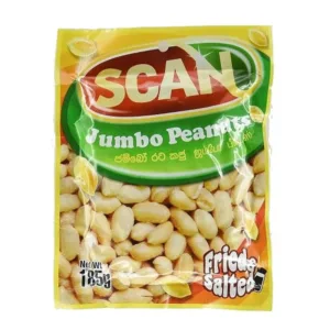 Scan Jumbo Peanuts Salted 185g