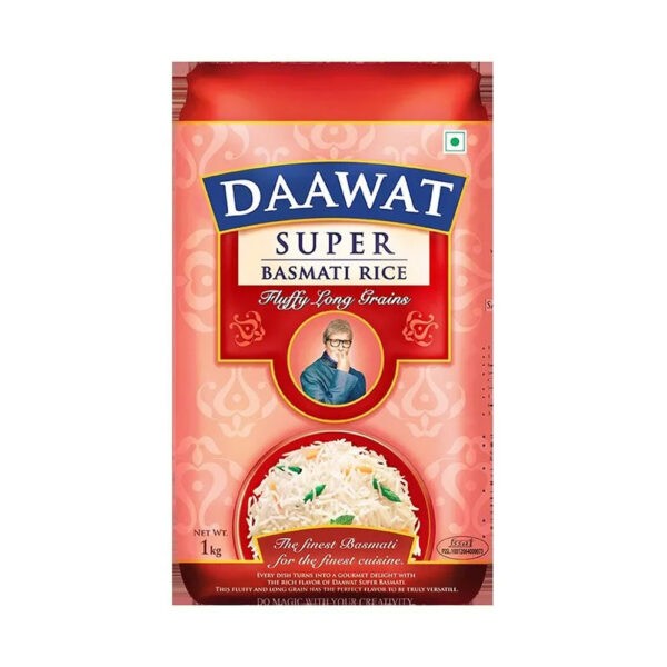 Daawat Super Basmati Rice 1kg