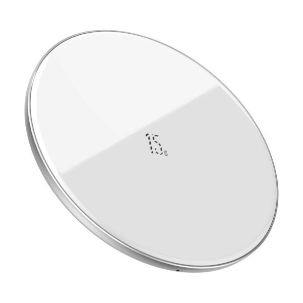 Baseus Wireless Charger 15W Simple Upgraded Version White - Image 2
