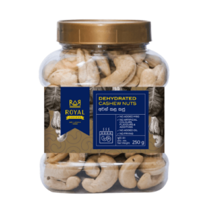 Dehydrated Cashew Nuts 250g PET Bottles