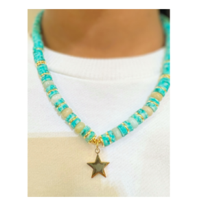 Colorful Star Chain Handmade Neckless