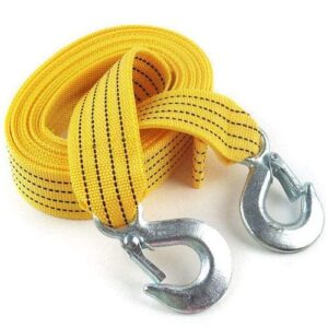 an image of a Emergency Towing Belt Rope with Hook 3000kg