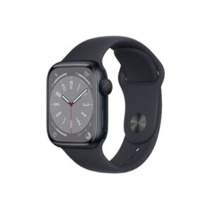 Image of Apple Watch Series 8 45mm Midnight Aluminium Case with Sport Band