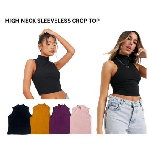 Women's Crop Sleeveless Clothing