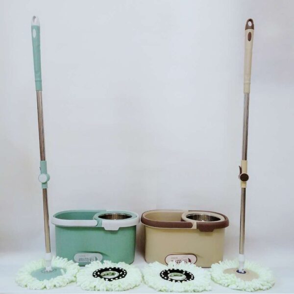 Floor Cleaning Spin Mop (Rain Stone) - Image 2