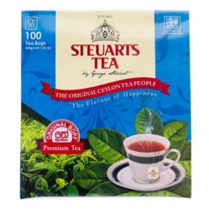 Steuarts Tea Premium Ceylon Black Tea 100 TB