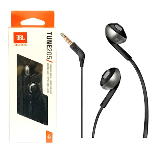 JBL Tune 205 In-Ear-Headphones – Wired | Quickee