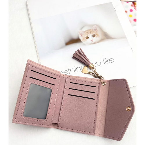 Women's Mini Wallet Coin Purse Cute Mini Coin Bag Small Wallet – Matte  Purple