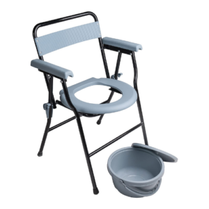 Image of Softa Commode Chair Gray