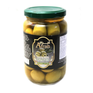 Image of Afrah Whole Greens Olive 360g