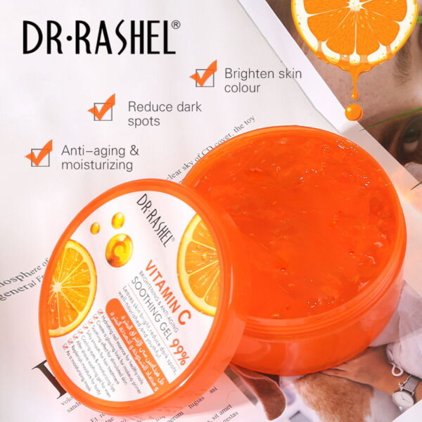 Dr.Rashel Vitamin C Brightening & Anti-Aging Soothing Gel 99% 150g - Image 2