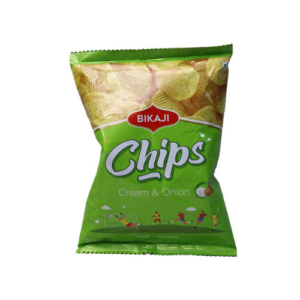 Bikaji Cream & Onion Potato Chips 35g