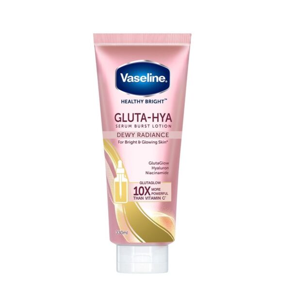 Vaseline Healthy Bright Gluta-HYA Serum Burst Dewy Radiance Lotion 330ml