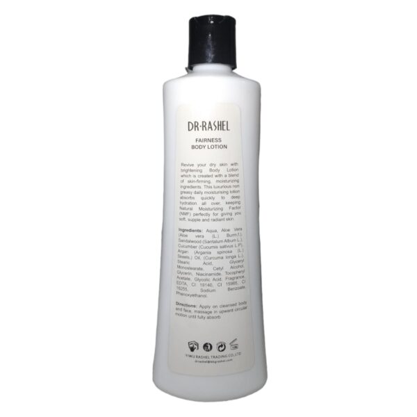 Dr.Rashel Fairness Extra Moisturizing Body Lotion 500ml - Image 2