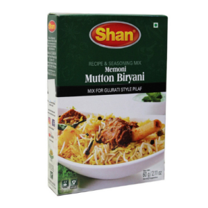 Shan Memoni Mutton Biryani Recipe & Seasoning Mix 60g