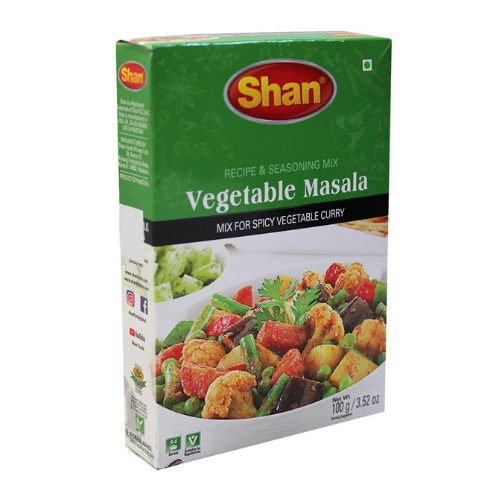 Shan Vegetable Masala Recipe & Seasoning Mix 100g